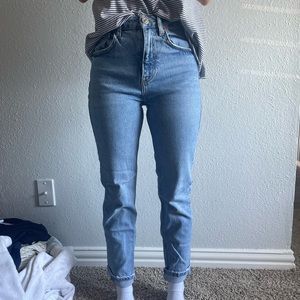 zara straight leg jean